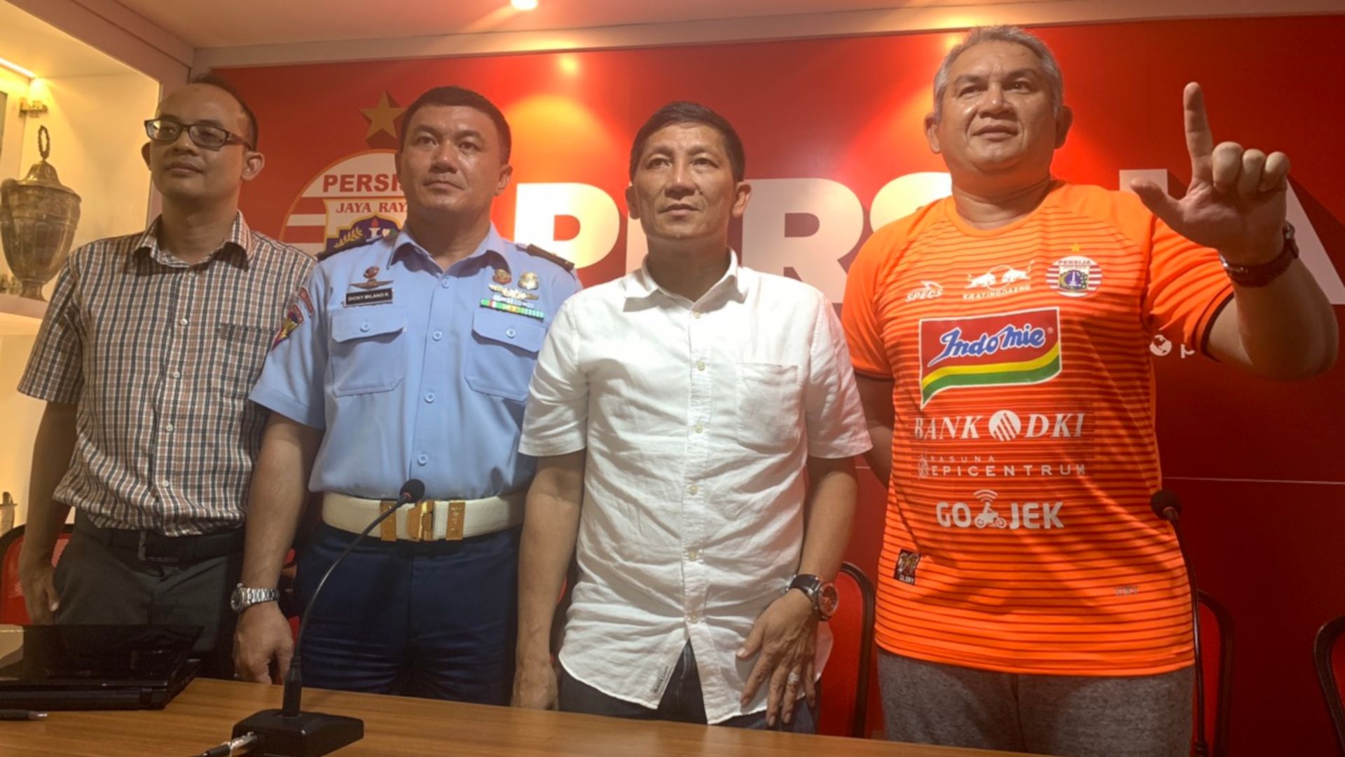 Jumpa pers jelang Persija Jakarta vs Persib Bandung