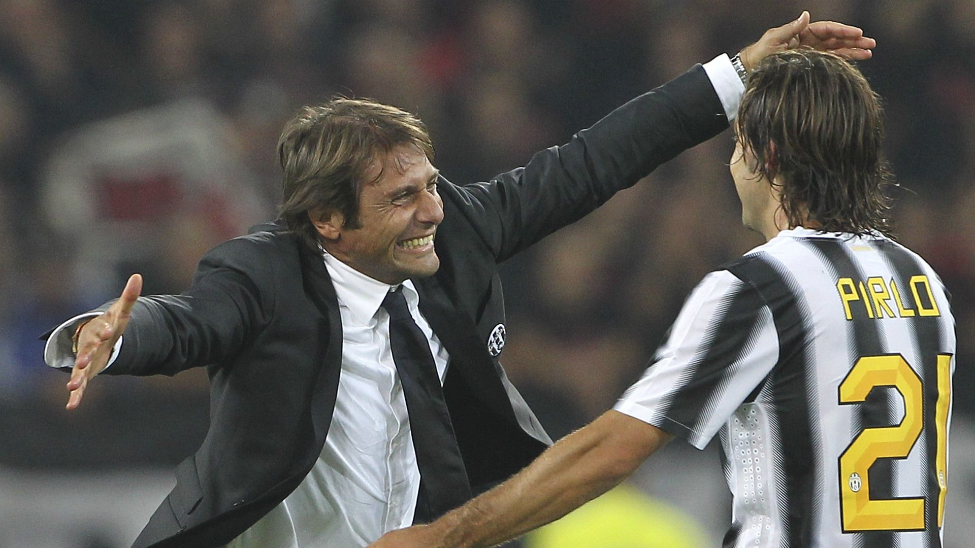 Antonio Conte Andrea Pirlo Juventus 01102011