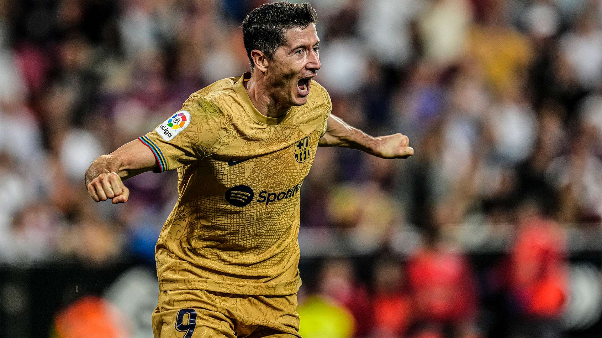 Robert Lewandowski Barcelona Valencia 2022-23