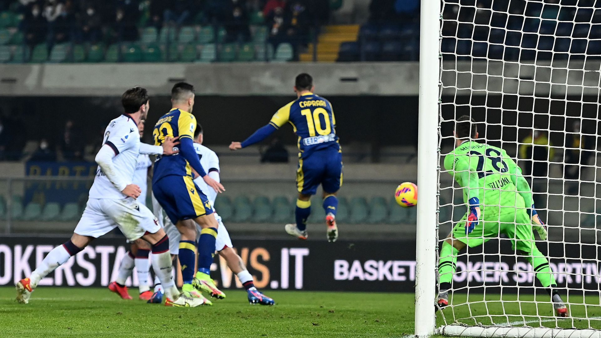 Gianluca Caprari Verona Bologna Serie A