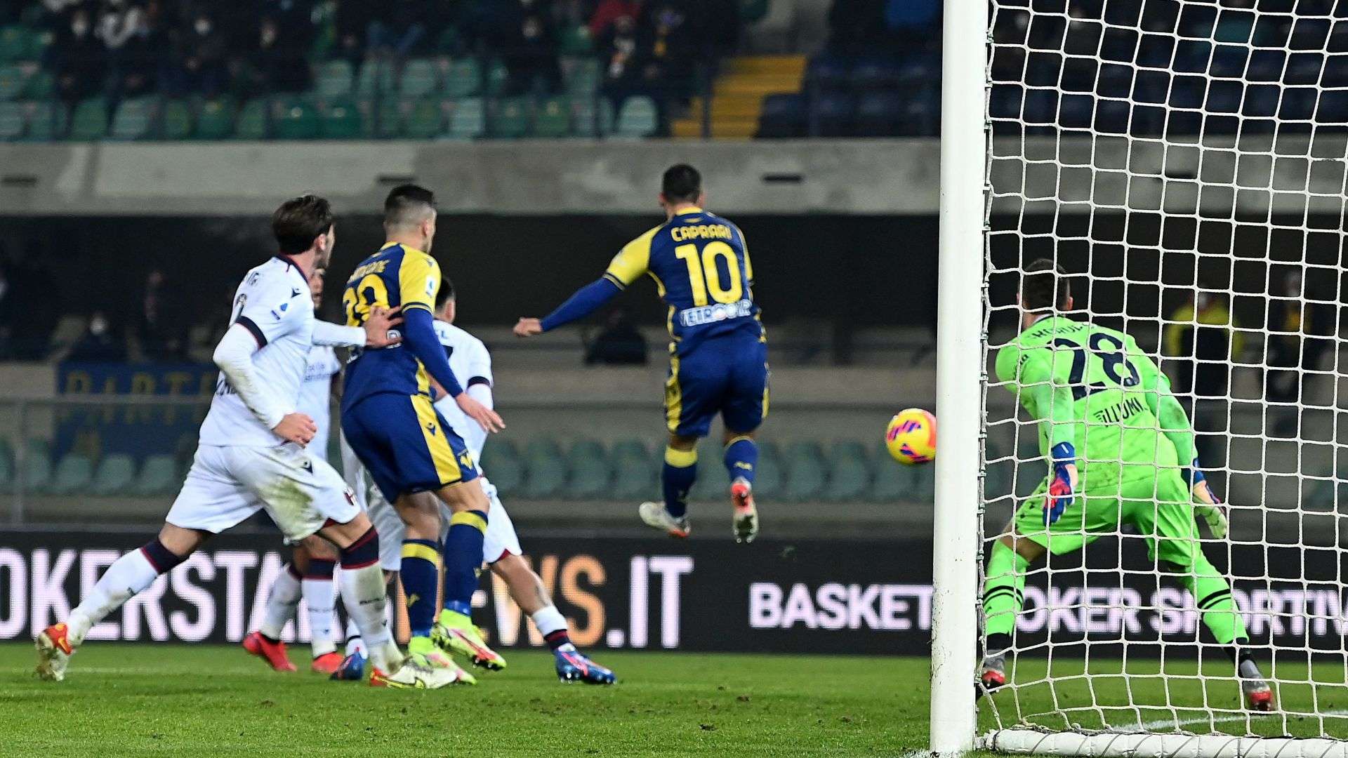 Gianluca Caprari Verona Bologna Serie A