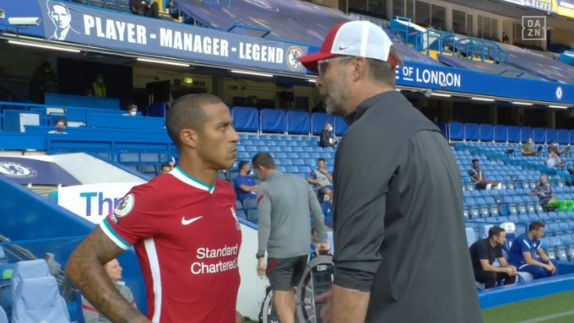 Thiago Klopp Chelsea Liverpool