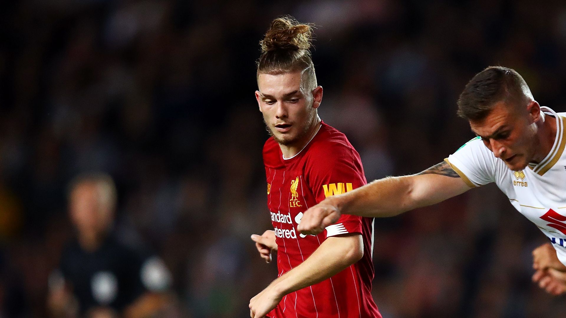 Harvey Elliott Liverpool MK Dons