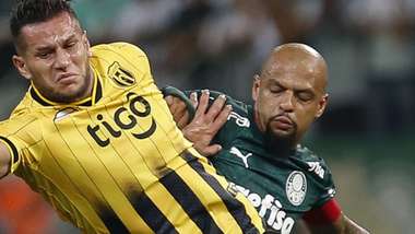 Felipe Melo Palmeiras Guarani Libertadores 10 03 2020