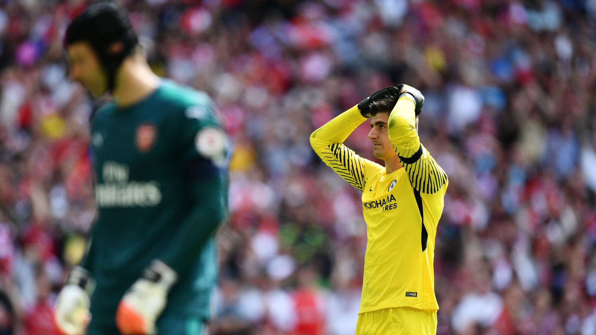 Thibaut Courtois Chelsea Arsenal Community Shield