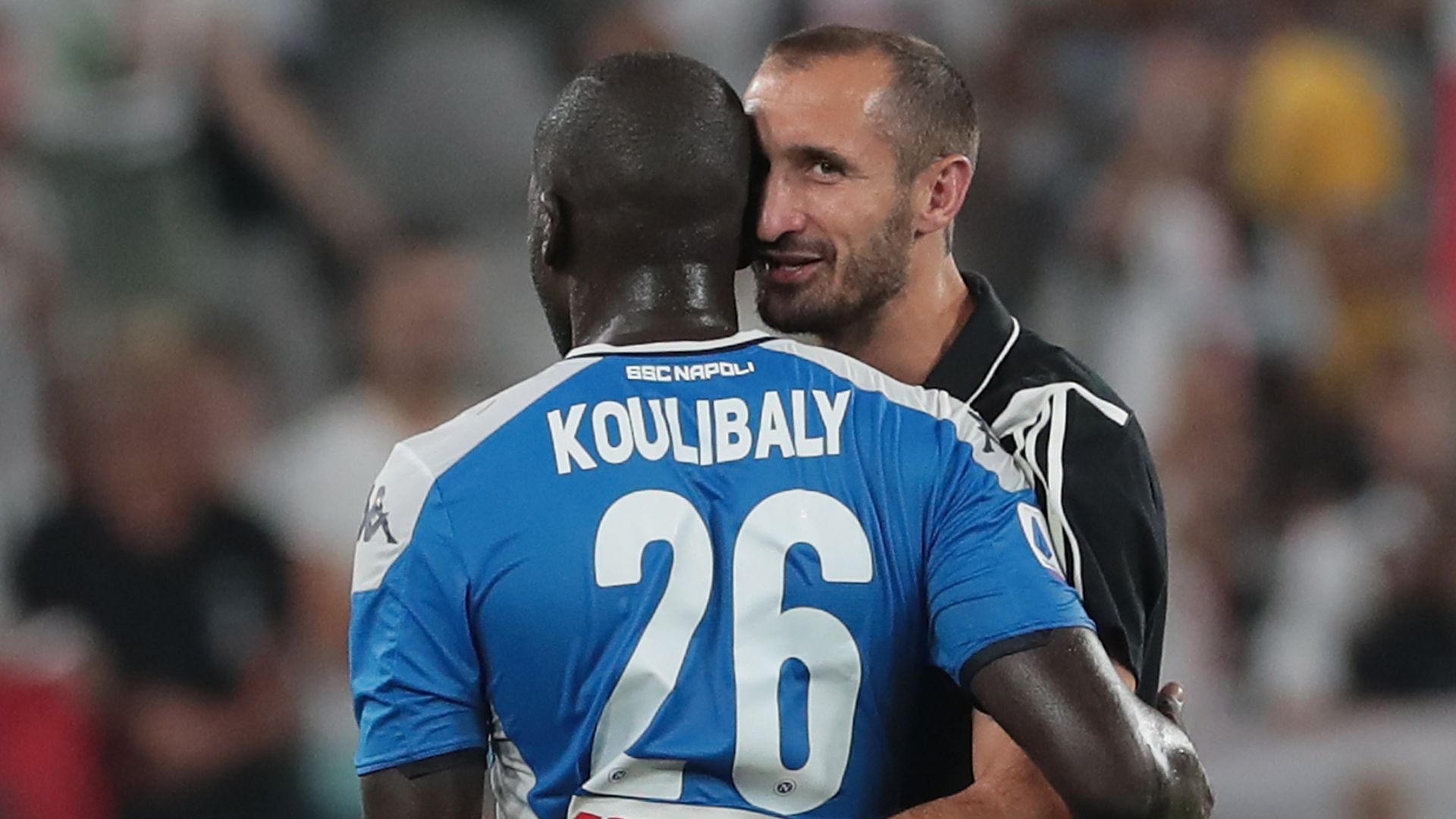 Kalidou Koulibaly Giorgio Chiellini