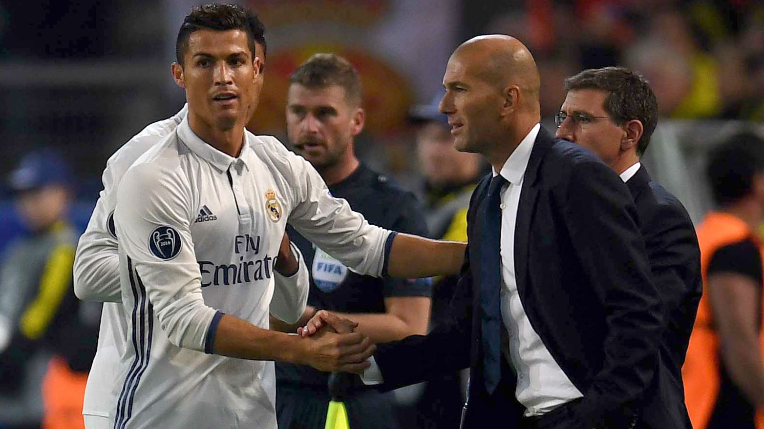 Zidane Cristiano Ronaldo 27092016