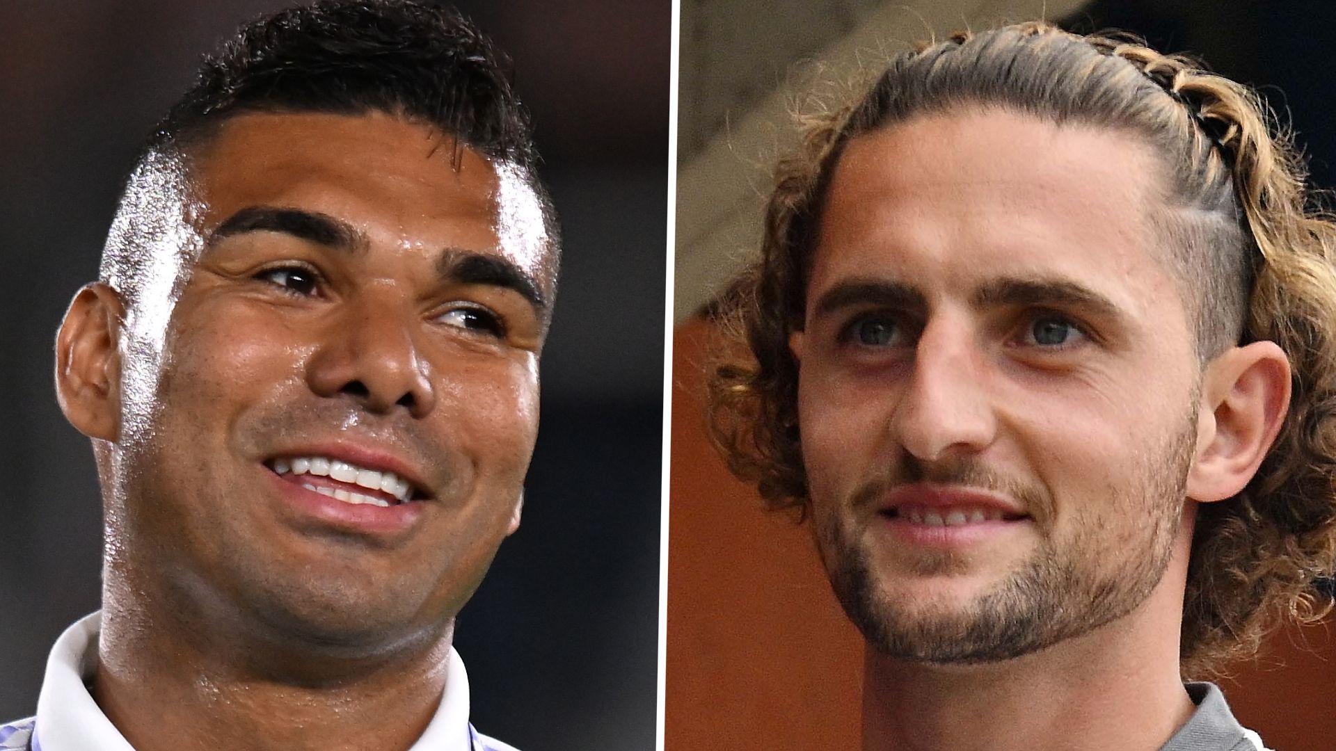 Casemiro Adrien Rabiot Man Utd GFX