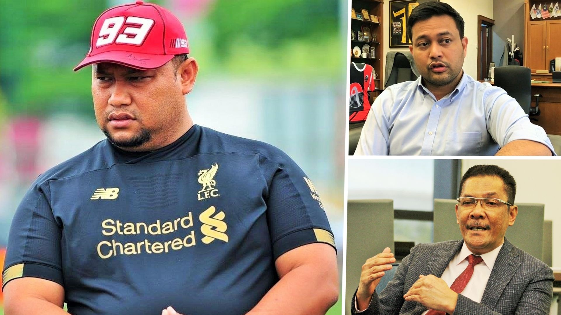 Norizan, Ramalingam, Ghani, threeway