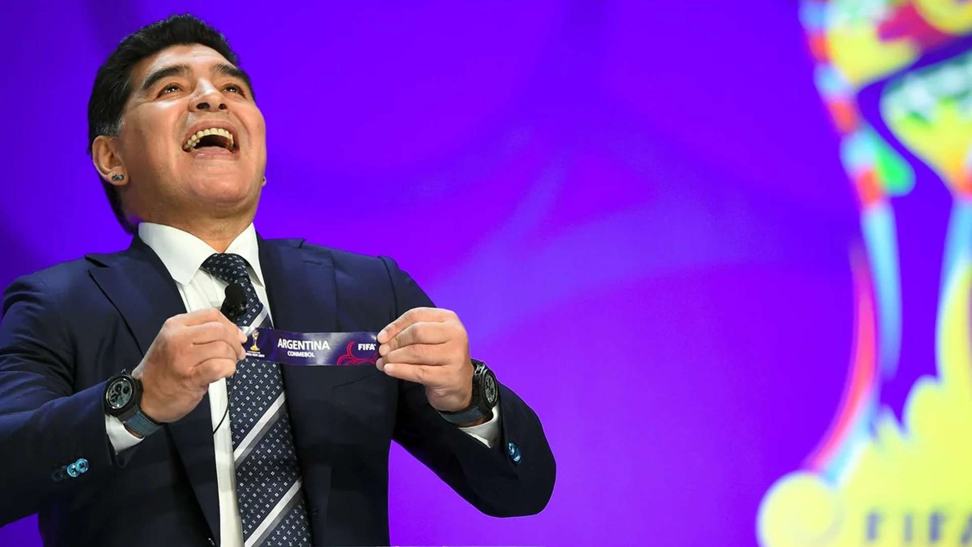 Diego Maradona sorteo Mundial Rusia 2018