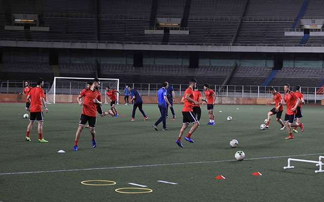 الأهلي - تدريبات