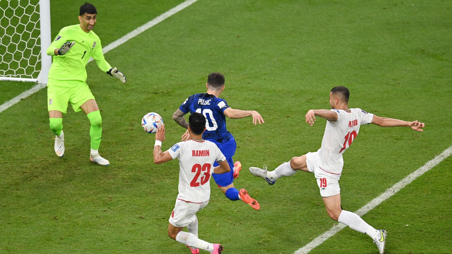Christian Pulisic Iran United States World Cup 2022
