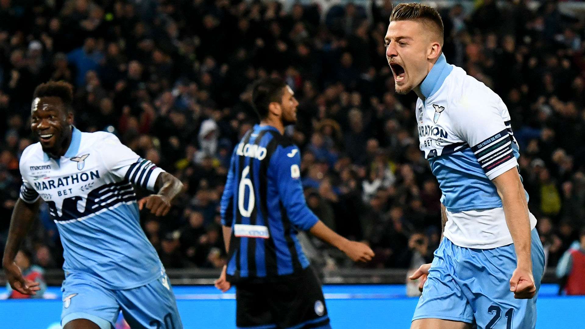 Milinkovic Savic Atalanta Lazio Coppa Italia