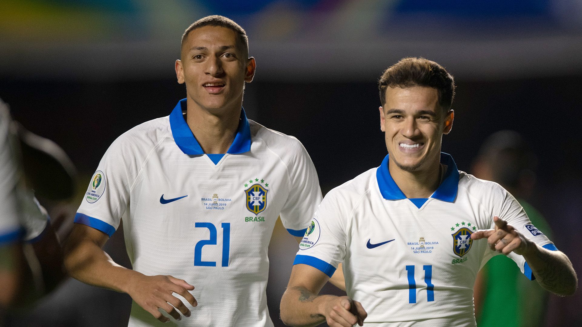 Richarlison Coutinho Brasil Bolívia Copa América 14062019