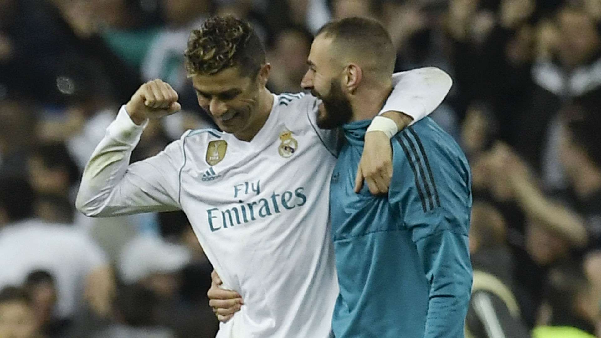 Cristiano Ronaldo Benzema Real Madrid Bayern Champions League 01 05 2018