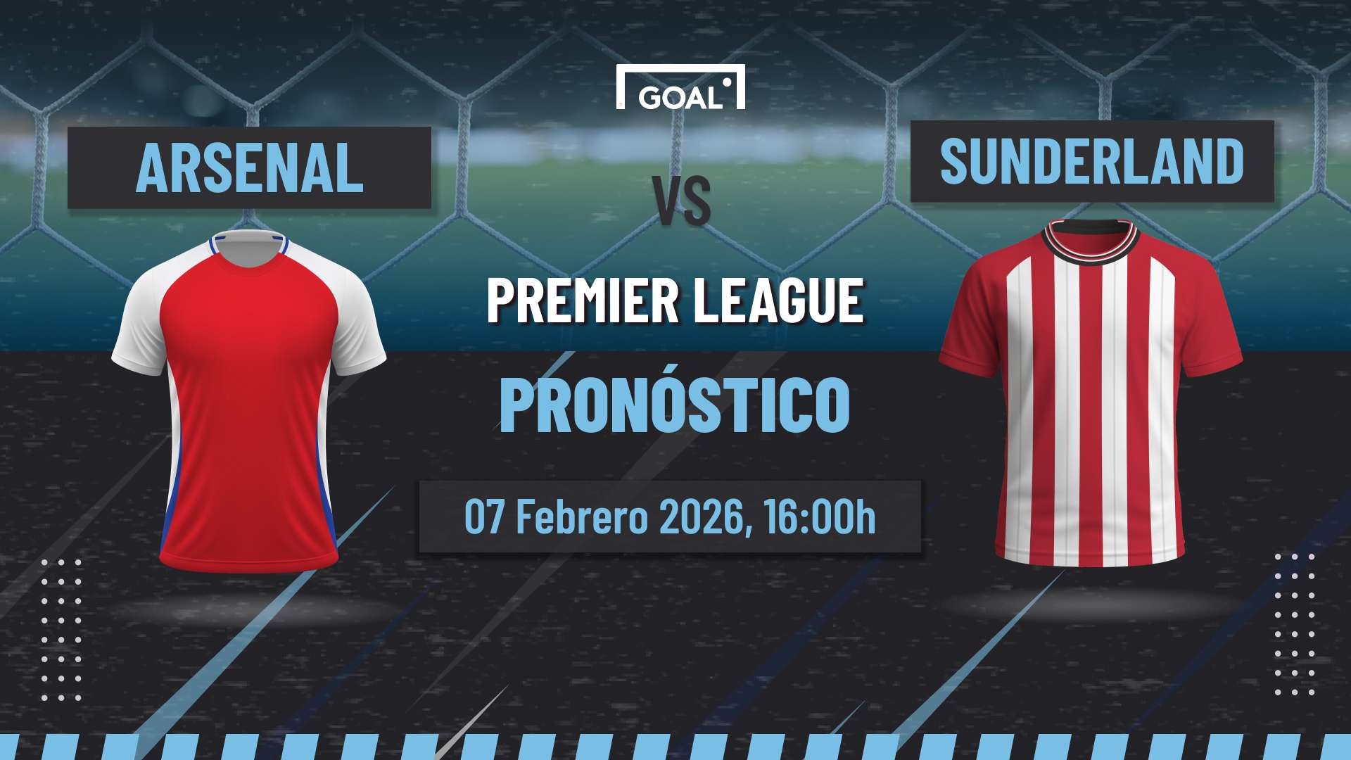 Arsenal vs Sunderland Pronóstico y Apuestas Premier League | 07/02/26