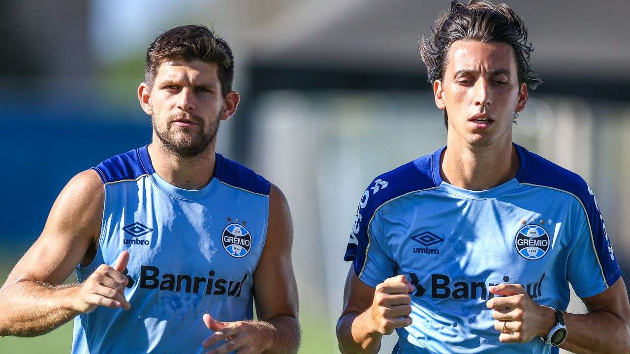 Walter Kannemann Geromel treino Grêmio 2019