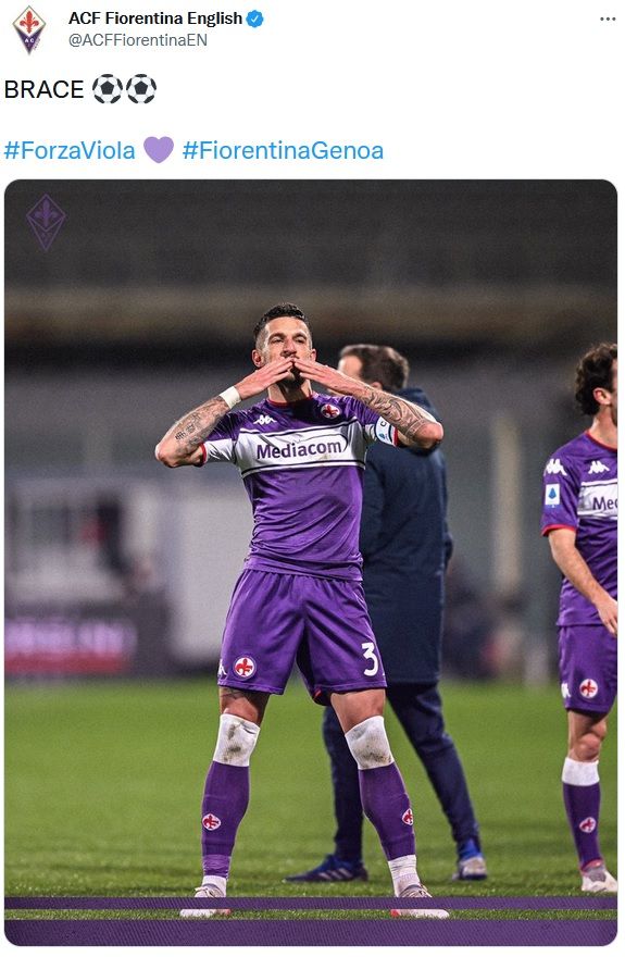 비라기, 제노아전 프리킥 멀티골