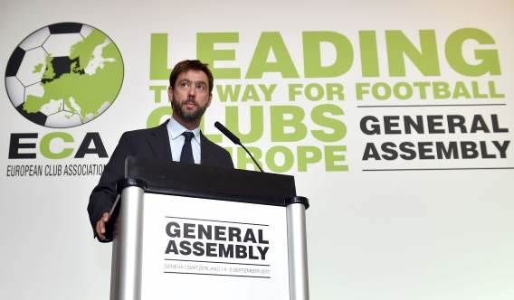 Andrea Agnelli Juventus ECA