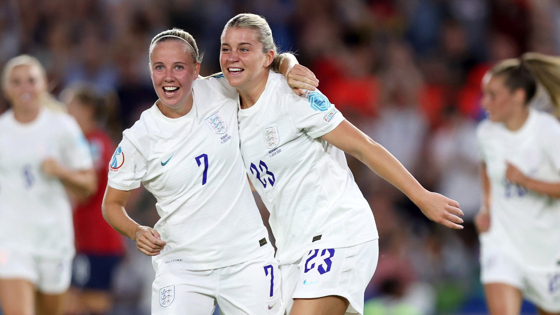 Beth Mead Alessia Russo England Women 2022