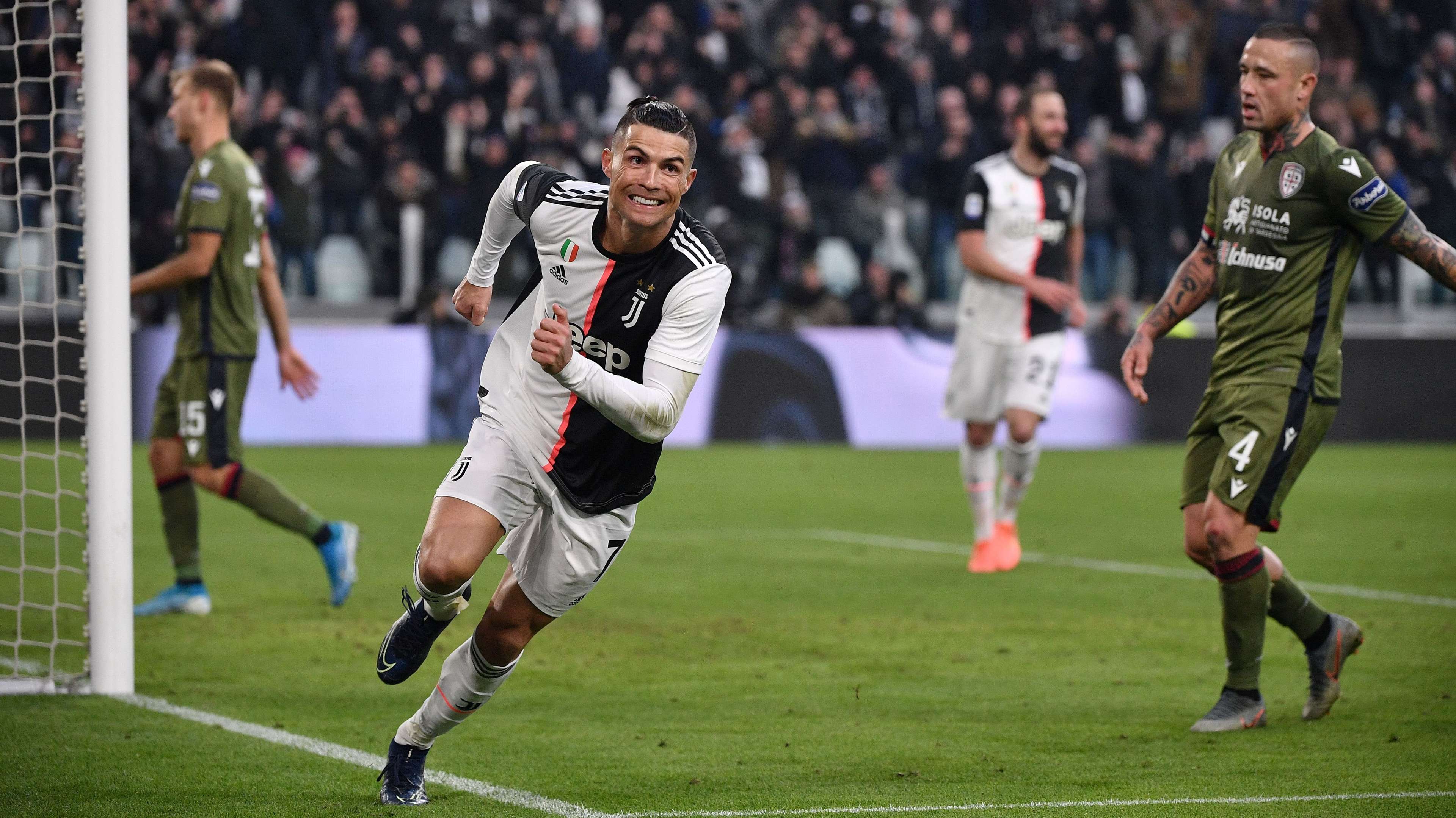 Cristiano Ronaldo Juventus Cagliari Calcio