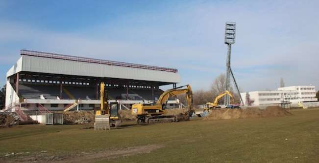 Bozsik Stadion elbontása