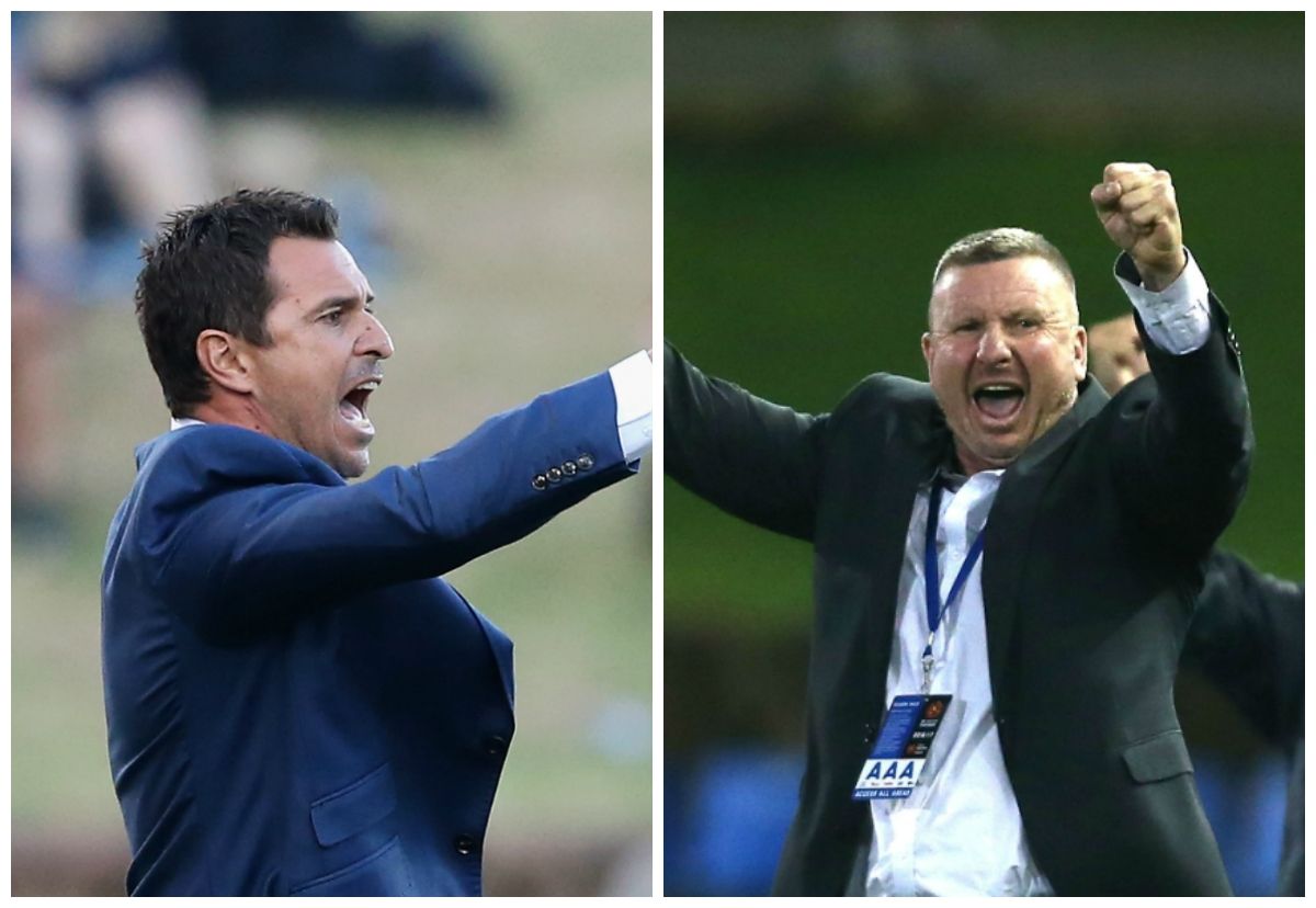 Paul Okon Central Coast Mariners Mark Jones Newcastle Jets A-League