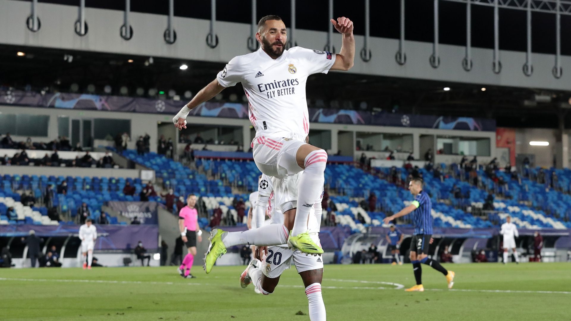 Karim Benzema Real Madrid Atalanta