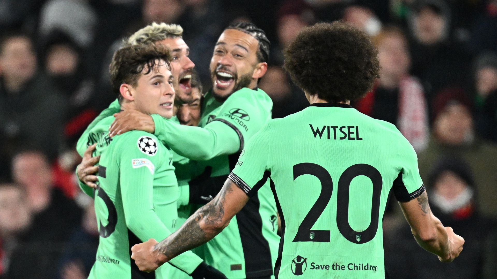 Atlético de Madrid Champions League celebration 2023-24