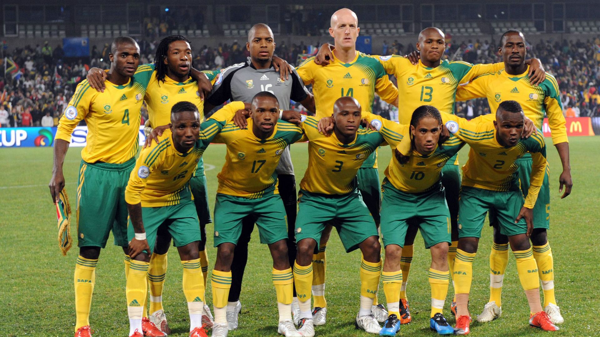 south africa team confederations cup 2009