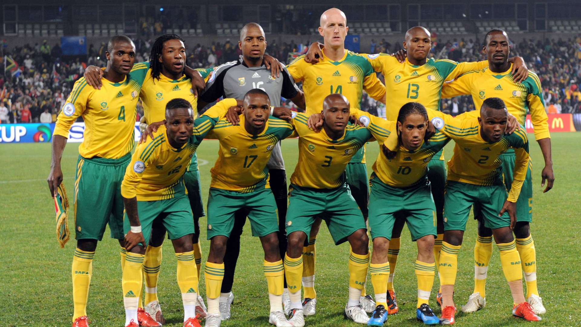 south africa team confederations cup 2009