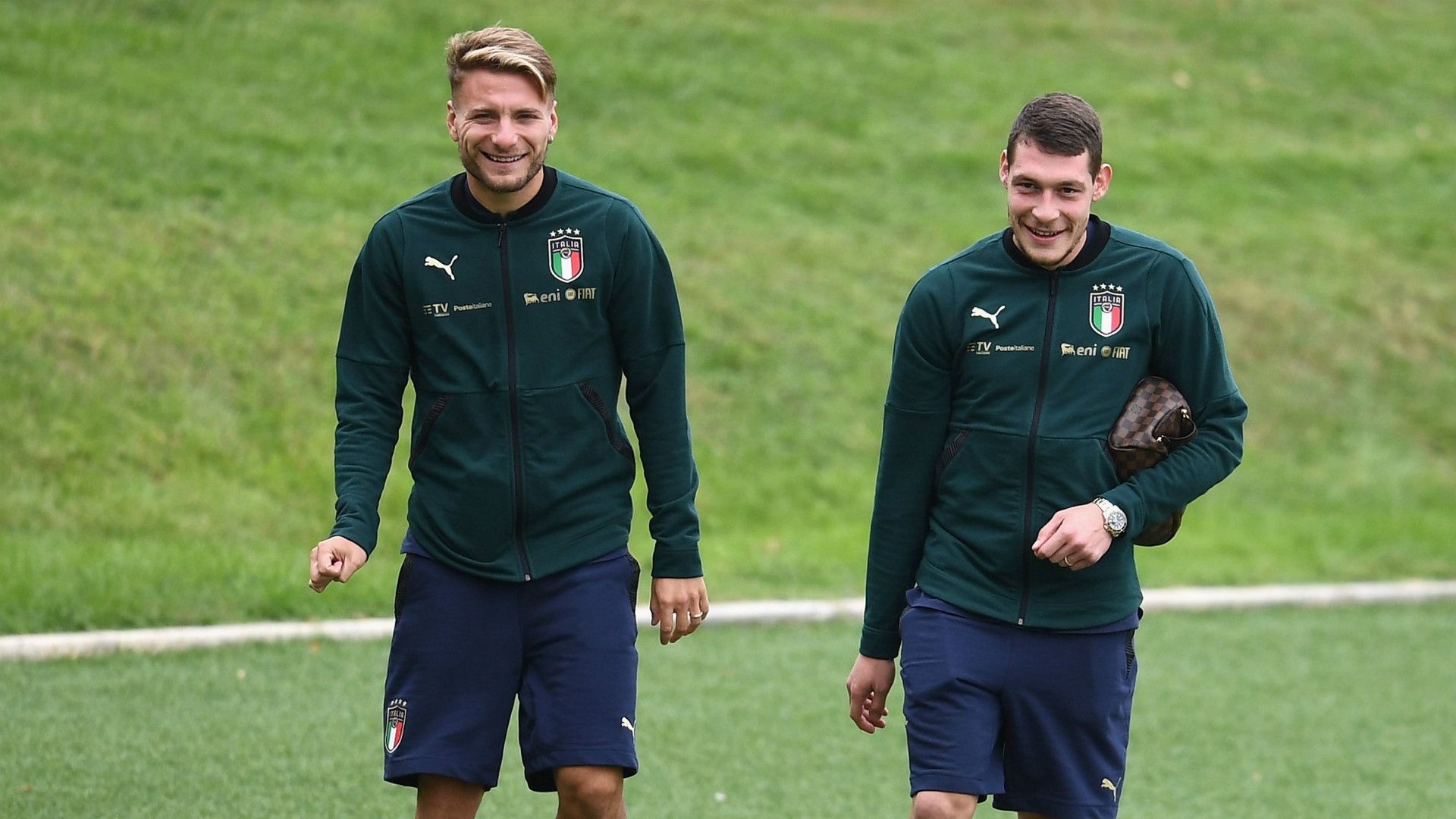 Ciro Immobile Andrea Belotti Italy