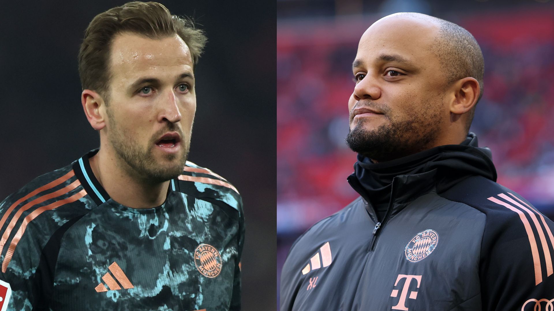 Harry Kane Vincent Kompany Bayern Munich 2024-25