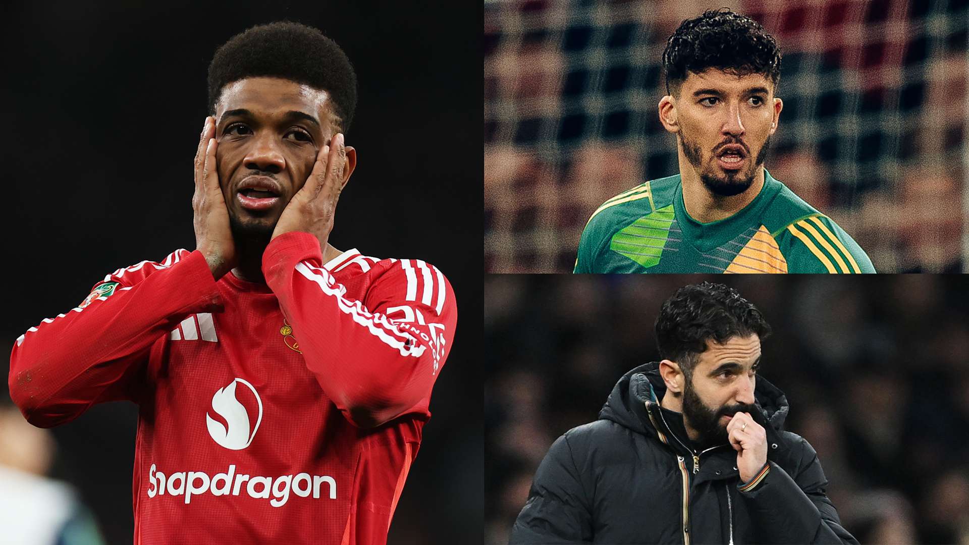 Man Utd Tottenham composite