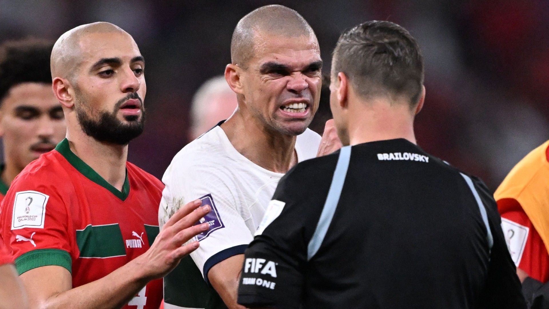 Pepe Portugal Marrocos juiz 10 12 2022