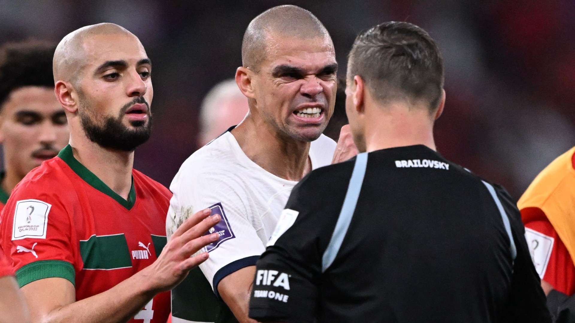 Pepe Portugal Marrocos juiz 10 12 2022