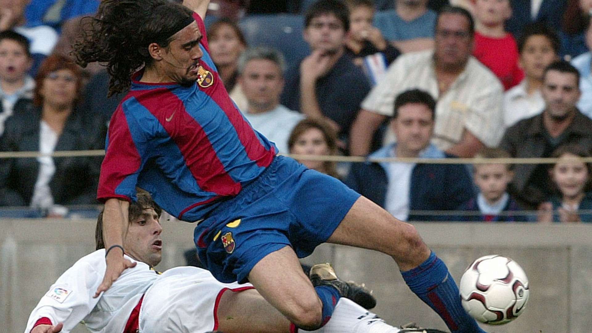 Juan Pablo Sorin Rayo Vallecano Barcelona 04-05-2003