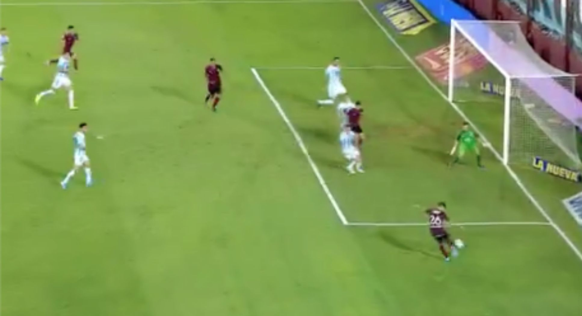 071219 Lanús Racing Autogol Eugenio Mena