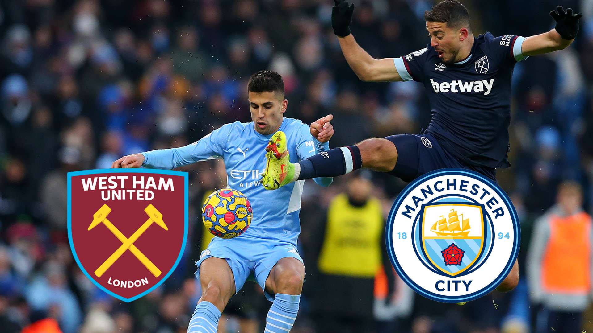 west ham united manchester city premier league 2021 2022