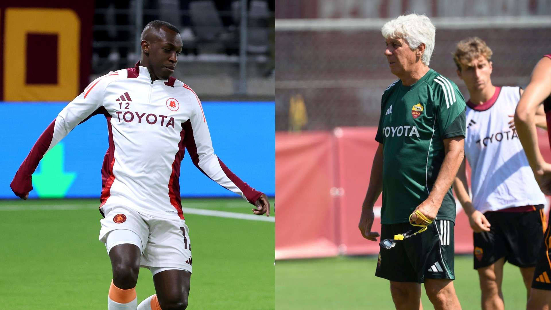 Gian Piero Gasperini Saud Abdulhamid Roma