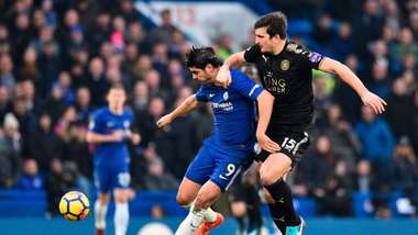 Álvaro Morata & Harry Maguire - Chelsea v Leicester City