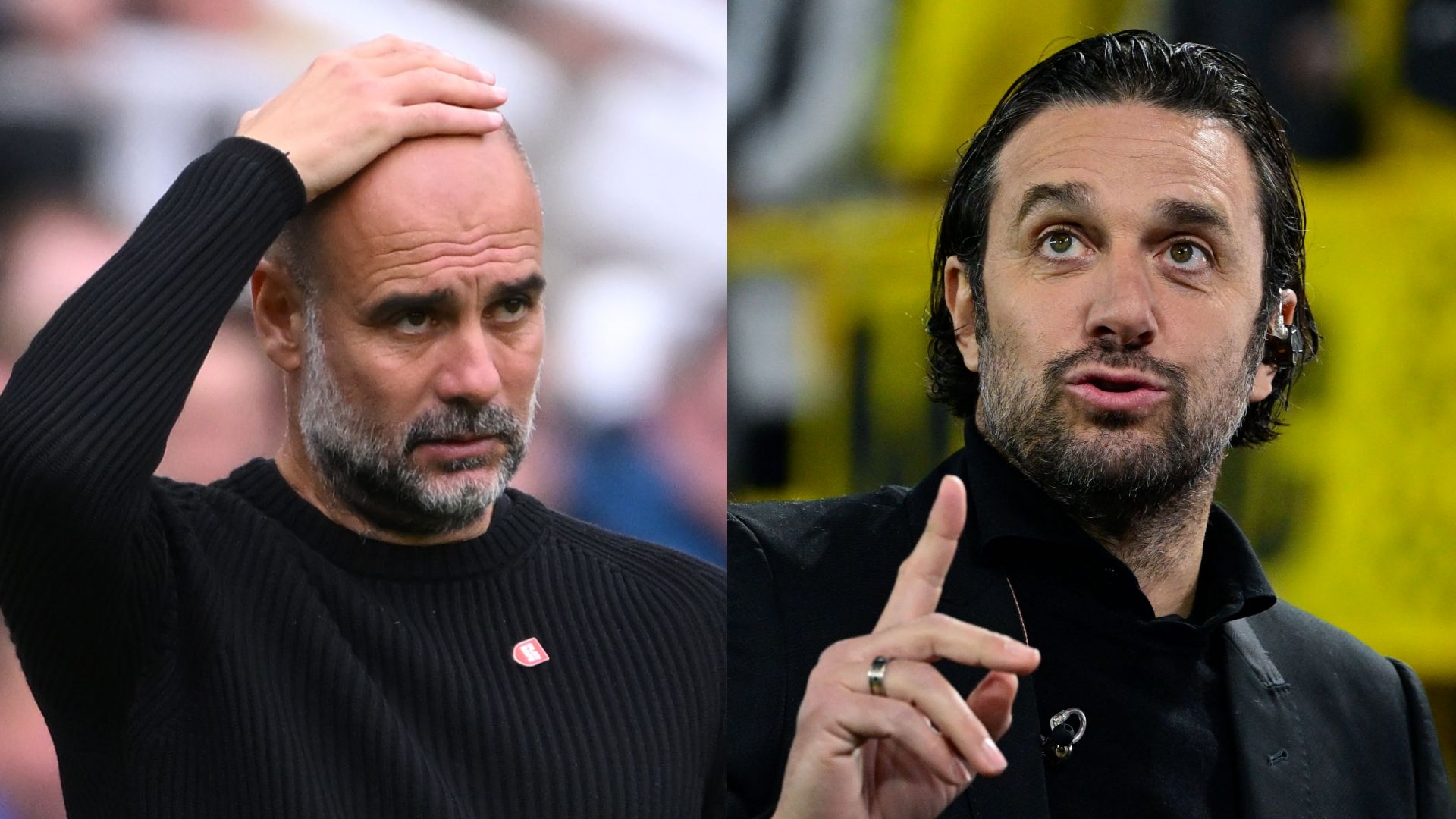 GFX Pep Guardiola Luca Toni