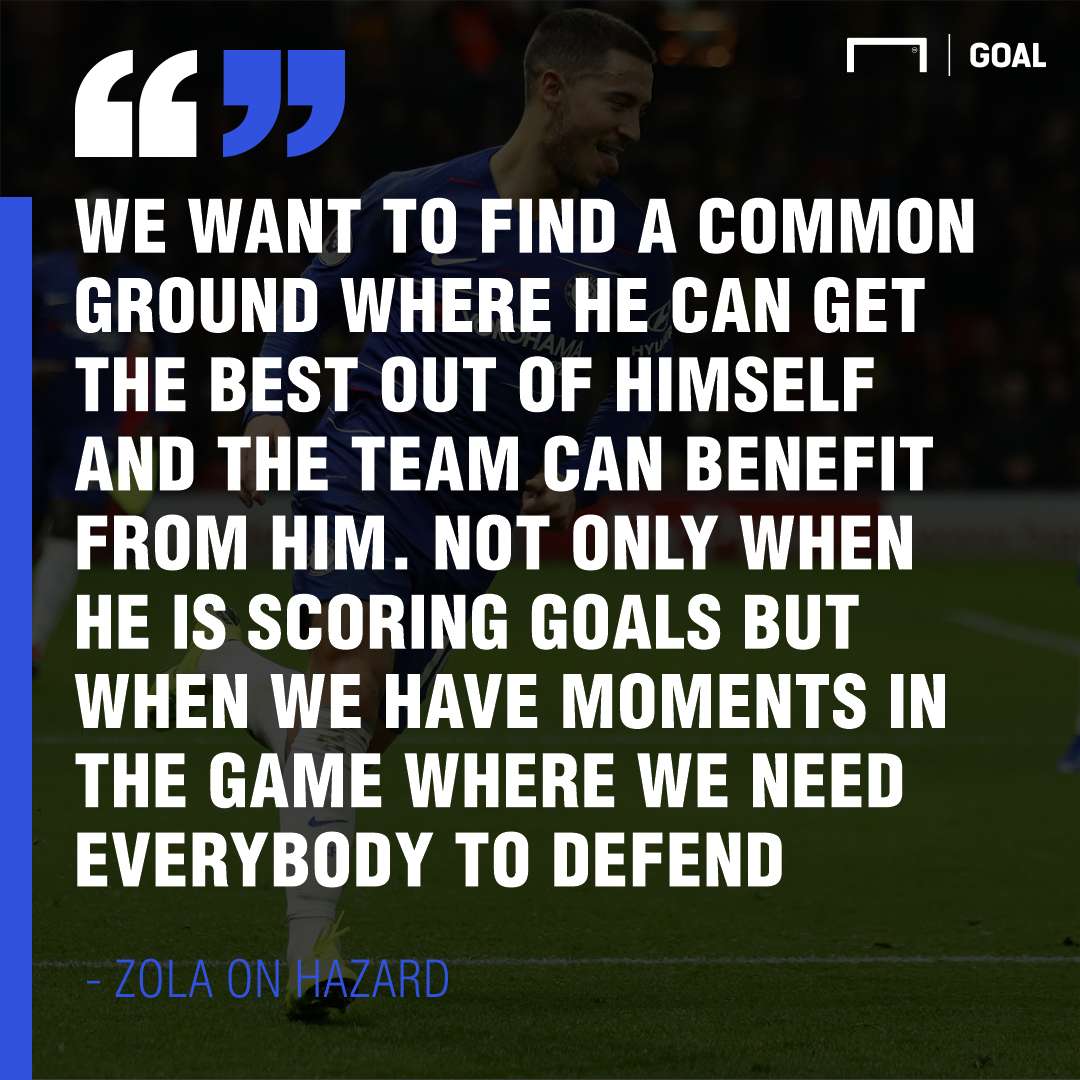 Gianfranco Zola on Hazard