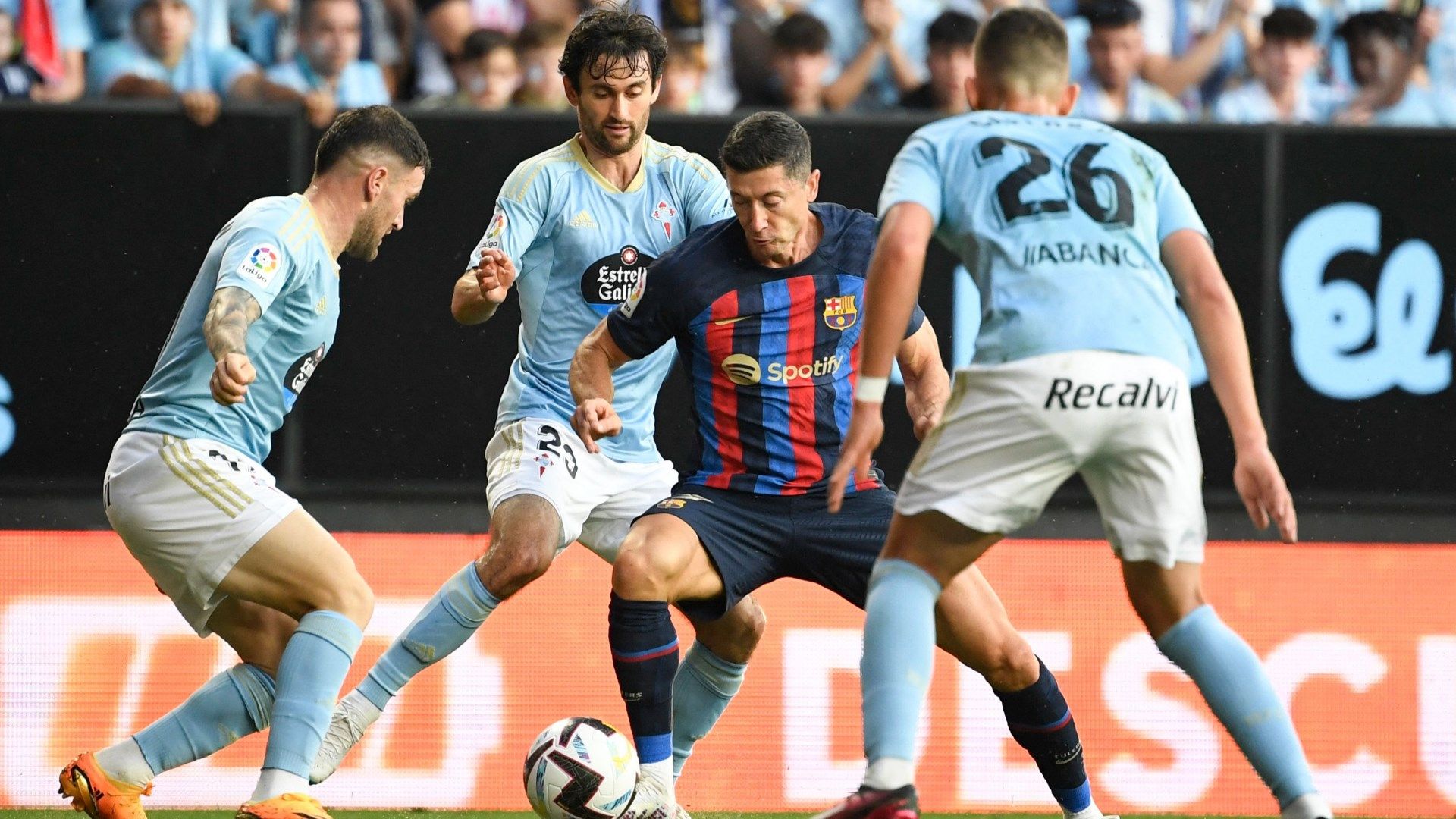 Lewandowski-Barca-Celta