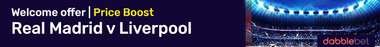 dabblebet Liverpool Champions League offer footer