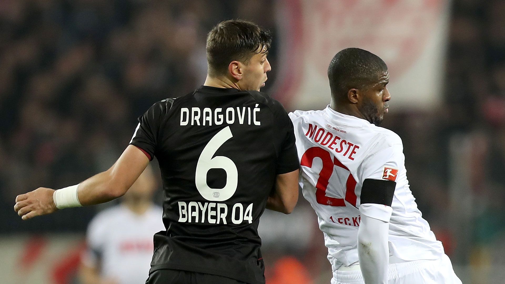 Aleksandar Dragovic Leverkusen, Anthony Modeste Köln 12212016