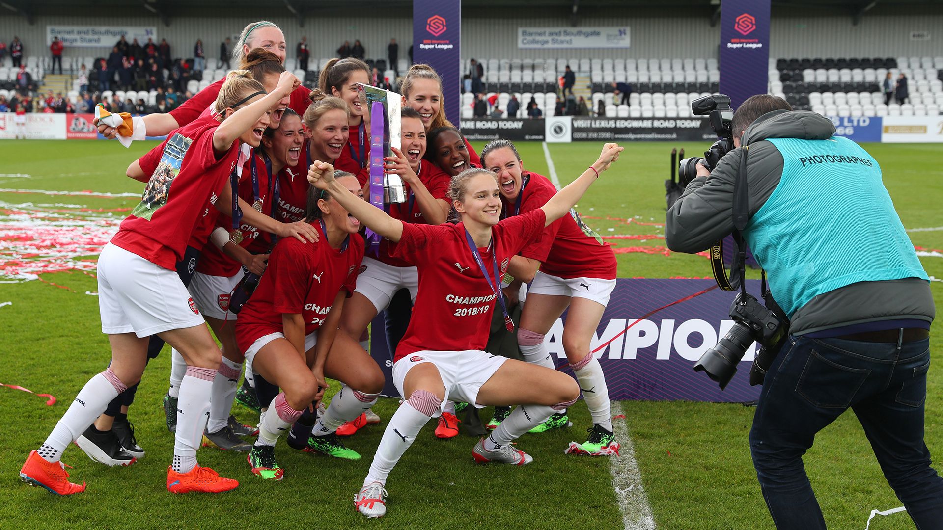 Arsenal women FAWSL 2019