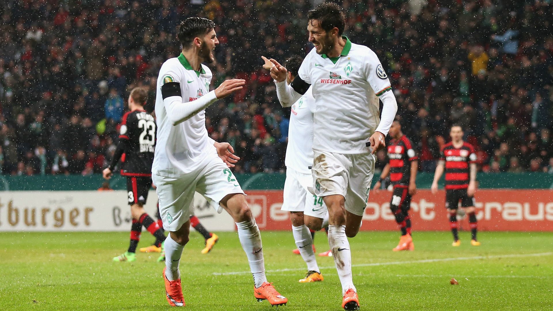 Santiago Garcia Bayer Leverkusen Werder Bremen DFB Pokal 09022016