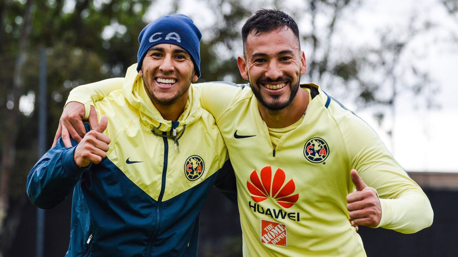 Emanuel Aguilera y Cecilios Domínguez