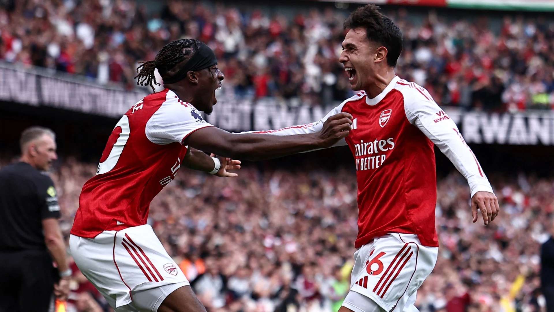 Noni Madueke Martin Zubimendi Arsenal Nottingham Forest 2025/26